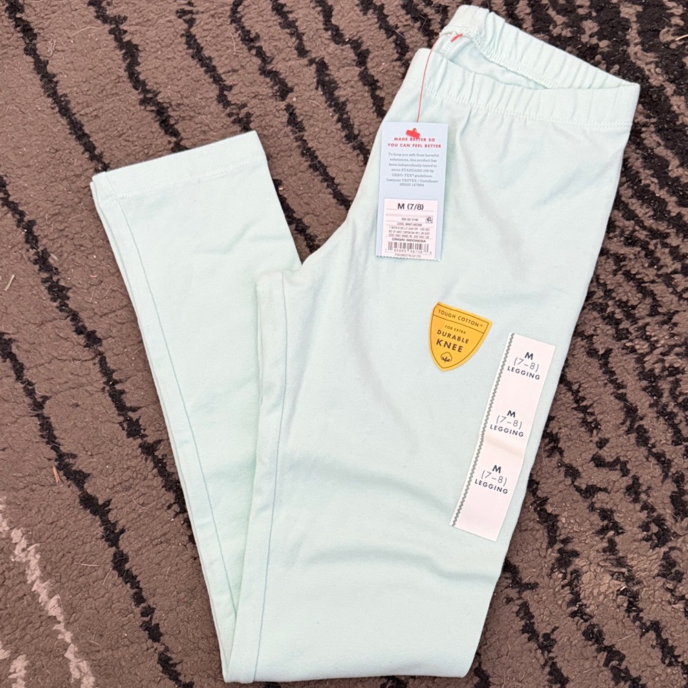 NWT! Cat & Jack Soft Mint Leggings